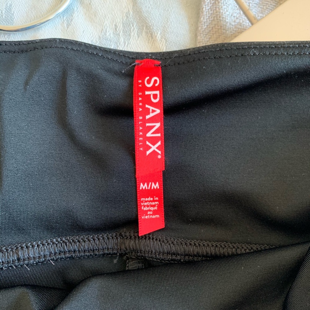 SPANX Faux Leather Leggings